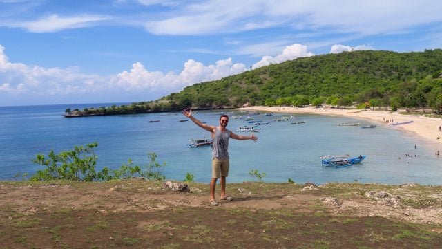 pink beach