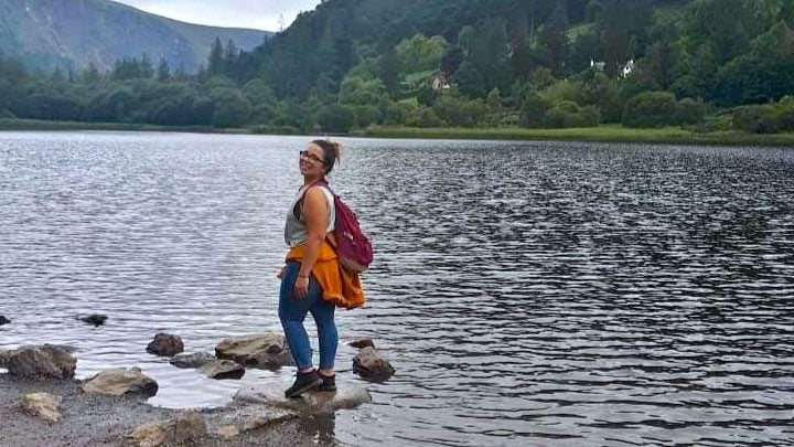 paisaje rio irlanda