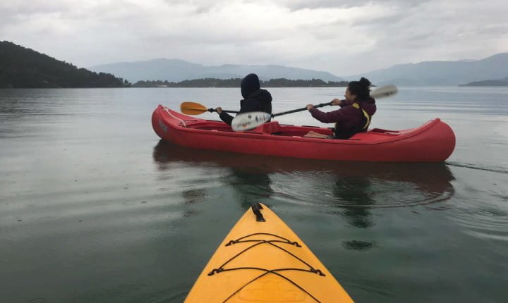 kayak en fiordos
