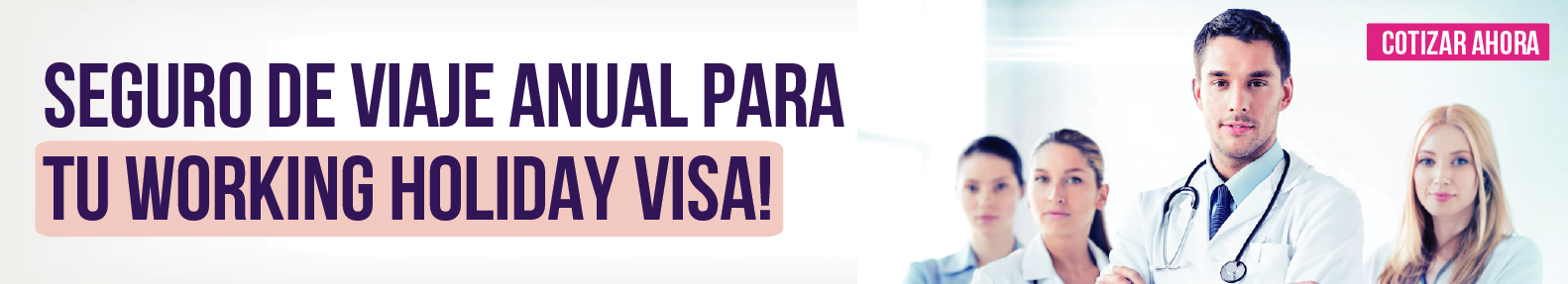 Seguros de viaje working holiday