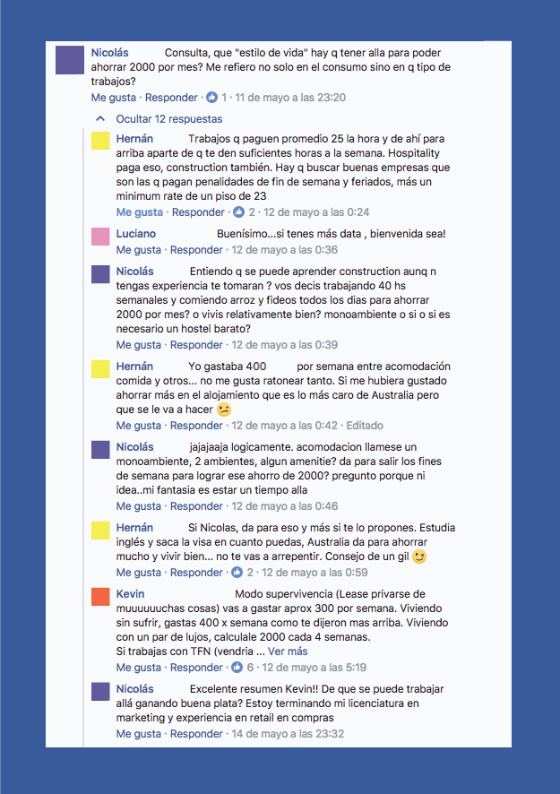 cuanto se gana trabajar australia