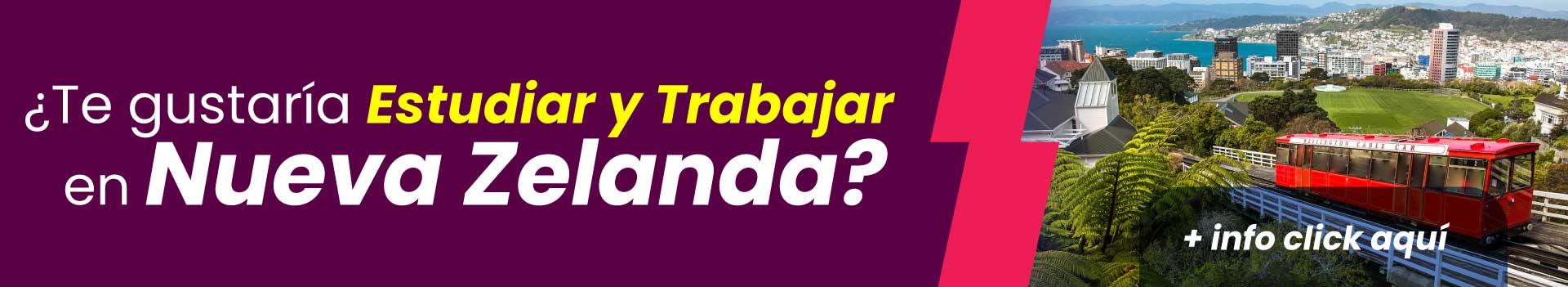 Estudiar y trabajar en Nueva Zelanda